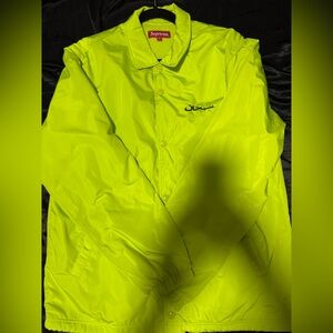 Supreme Arabic Logo Coaches Jacket Sz M USED